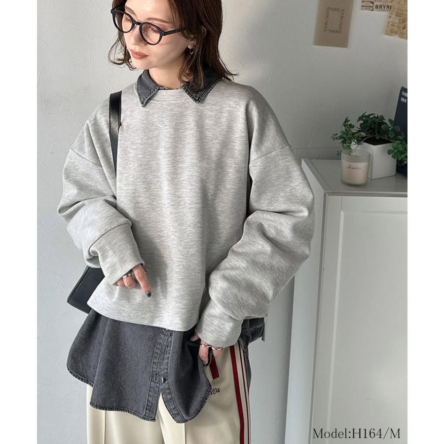 【 クラシカルエルフ classical elf 】 トップス スウェット レディース プルオーバー 肉厚 ヘビーウェイト リラックス カジュアル ゆったり 上品 | classicalelf | 07