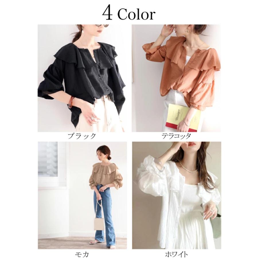 【未使用級】ルルウィルビー　ナチュラルボイルプリーツブラウス　サイズ2 M690 シャツ/ブラウス|トップス|LOULOU WILLOUGHBY|商品一覧