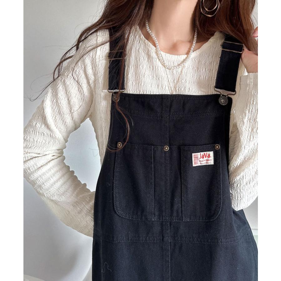 トップス Tシャツ カットソー レディース ジャガード クルーネック 長袖 プルオーバー ベーシック レイヤードスタイル インナー 着 | classicalelf | 04