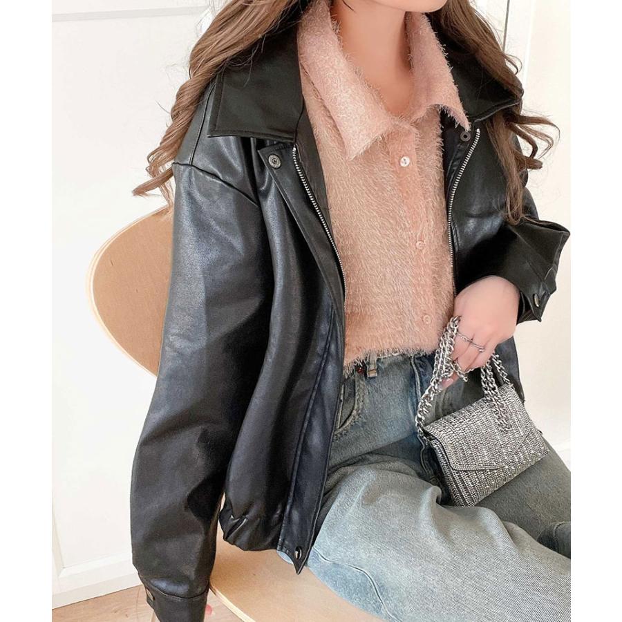 トップス カーディガン レディース ふわっと 軽やか シアー フェザー 素材 ロール アップス リーブ シャツ カーデ ゆるっと オーバーサイズ | classicalelf | 15