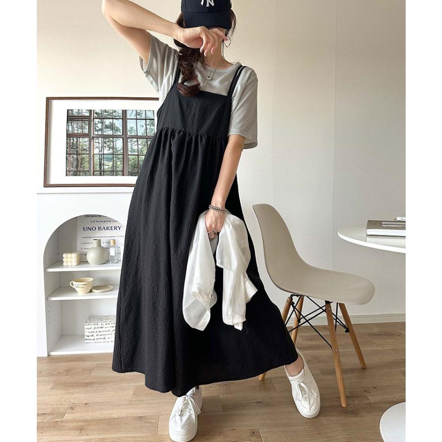 クラシカルエルフ classical elf ワンピース 夏 レディース キャミワンピ ギンガムチェック 主役級 ダブルストラップ バックオープン 大人 | classicalelf | 06