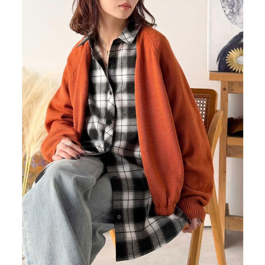 【 クラシカルエルフ classical elf 】 チェックシャツ レディース 秋冬 トップス シャツ レディース 微起毛 大きいサイズ チェック柄 ゆったり | classicalelf | 03