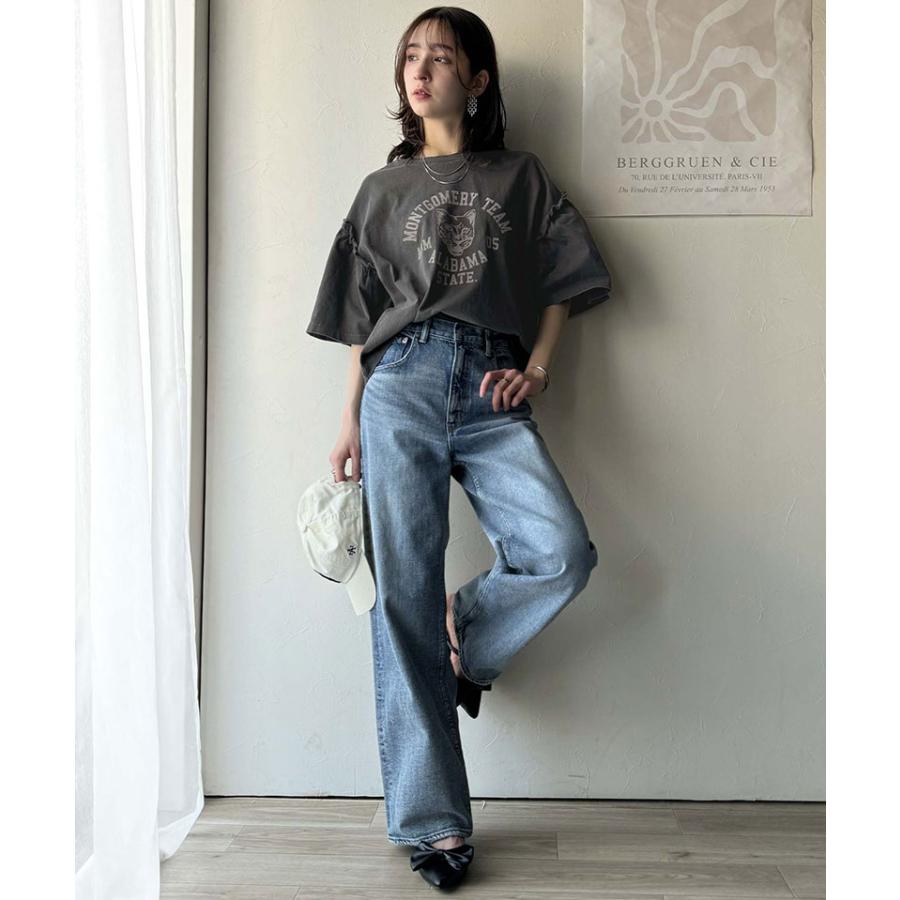 【 クラシカルエルフ classical elf 】 tシャツ レディース 半袖 トップス カットソー 綿100％ こなれ見え フェミニン カジュアル 定番 大人カジュアル | classicalelf | 05