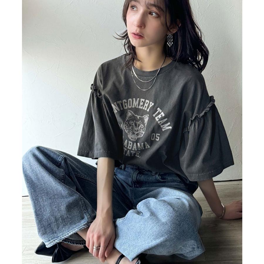 【 クラシカルエルフ classical elf 】 tシャツ レディース 半袖 トップス カットソー 綿100％ こなれ見え フェミニン カジュアル 定番 大人カジュアル | classicalelf | 07