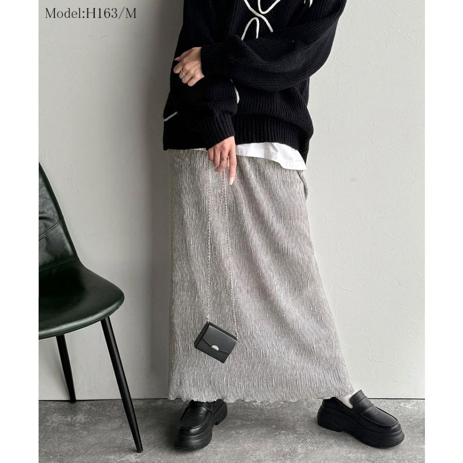 【 クラシカルエルフ classical elf 】 ボトムス スカート レディース プリーツスカート ロング丈 楊柳 ウエスト2w | classicalelf | 10