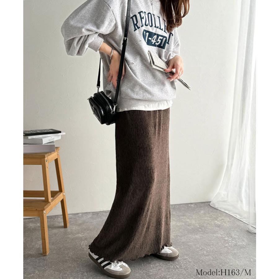 【 クラシカルエルフ classical elf 】 ボトムス スカート レディース プリーツスカート ロング丈 楊柳 ウエスト2w | classicalelf | 13