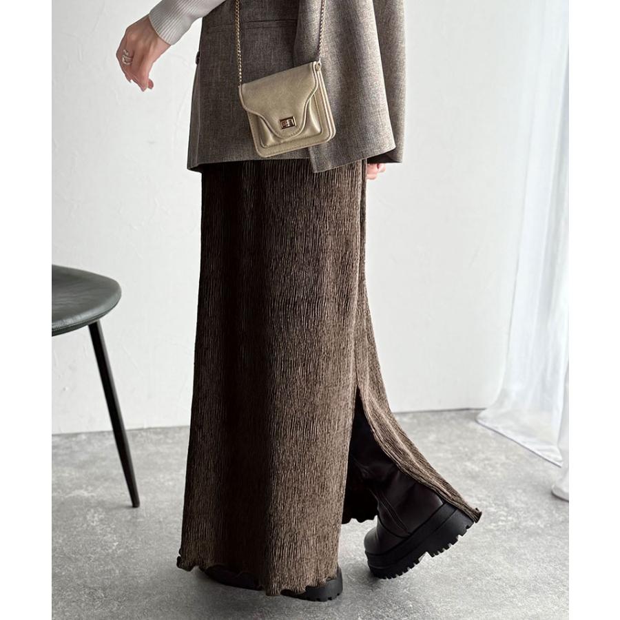 【 クラシカルエルフ classical elf 】 ボトムス スカート レディース プリーツスカート ロング丈 楊柳 ウエスト2w | classicalelf | 14