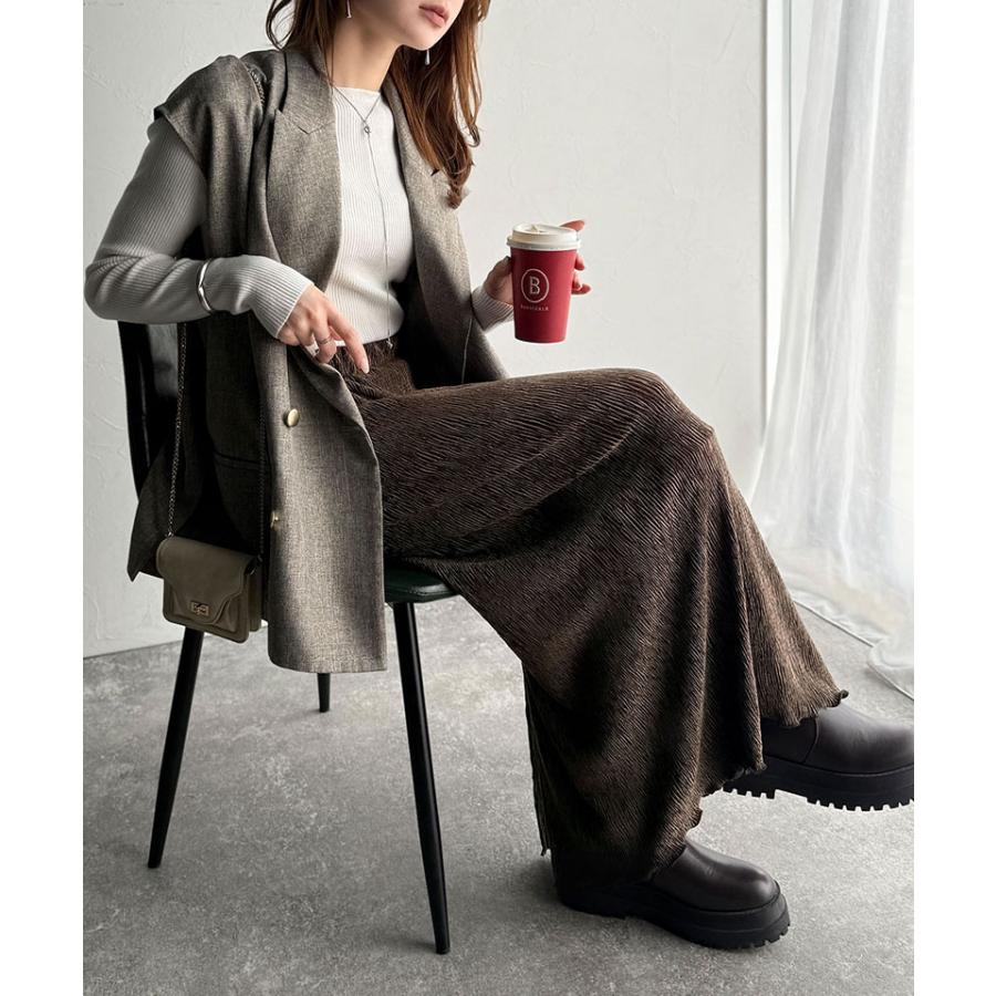 【 クラシカルエルフ classical elf 】 ボトムス スカート レディース プリーツスカート ロング丈 楊柳 ウエスト2w | classicalelf | 15