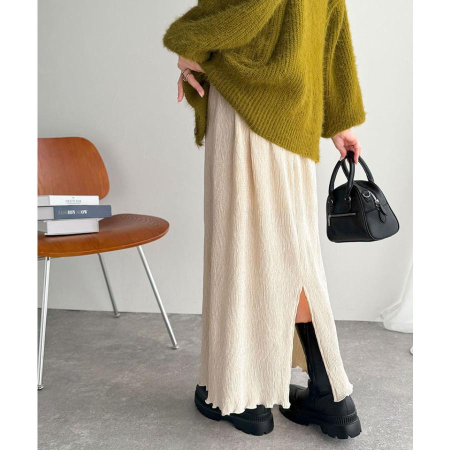 【 クラシカルエルフ classical elf 】 ボトムス スカート レディース プリーツスカート ロング丈 楊柳 ウエスト2w | classicalelf | 05
