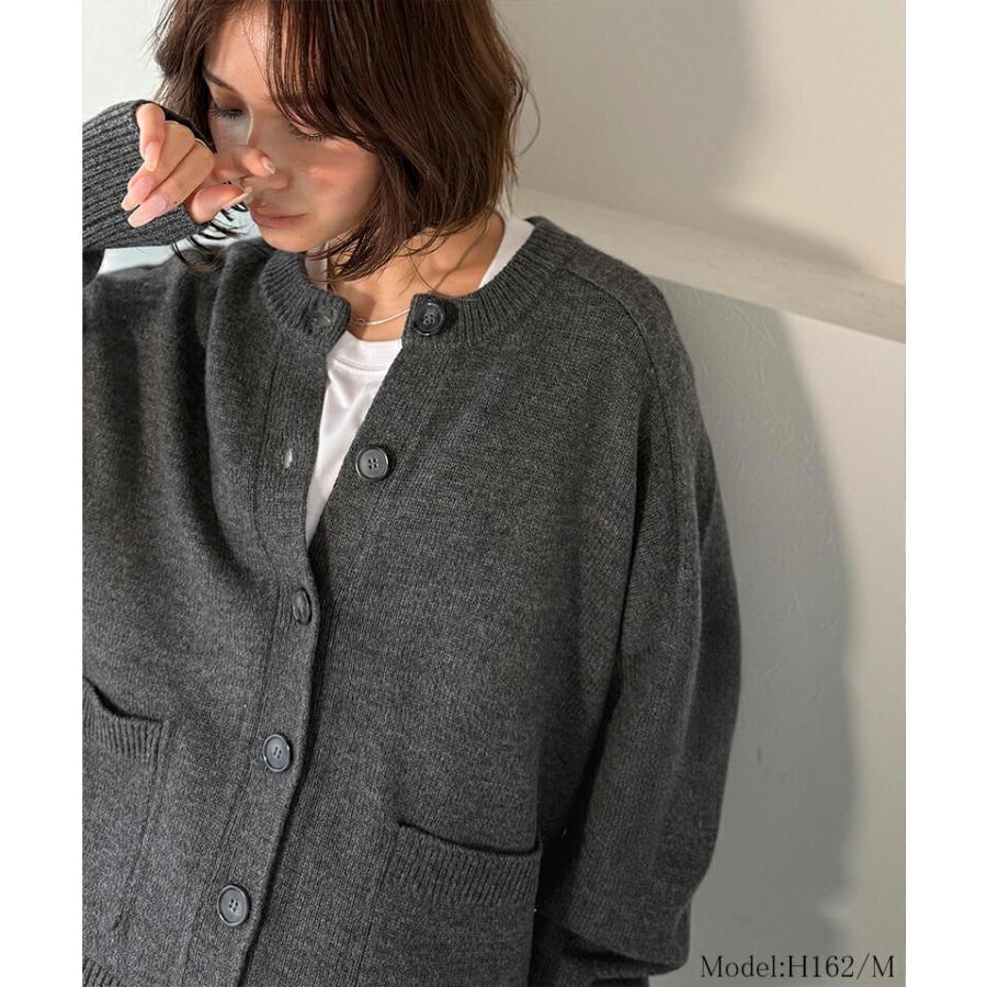 【 クラシカルエルフ classical elf 】 トップス カーディガン レディース 絶妙なすっきりシルエット 華奢感 エポレット スリーブ ボーダー 羽織り | classicalelf | 08