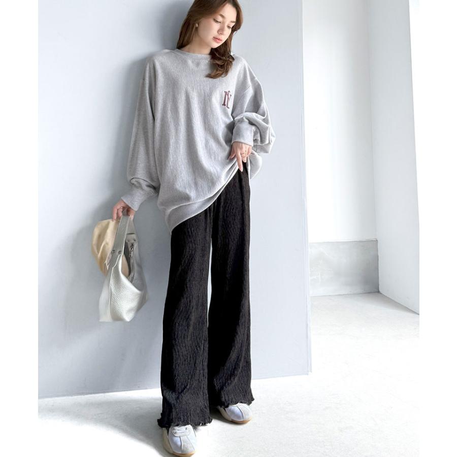 【 クラシカルエルフ classical elf 】 ボトムス パンツ レディース イージーパンツ プリーツパンツ 楊柳 2way ラク 上品 リラックス | classicalelf | 03