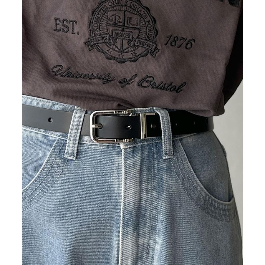 【 クラシカルエルフ classical elf 】 ベルト レディース レザーベルト 2WAY リバーシブル シンプル 高級感 牛床革 耐久性抜群 ベーシック | classicalelf | 05