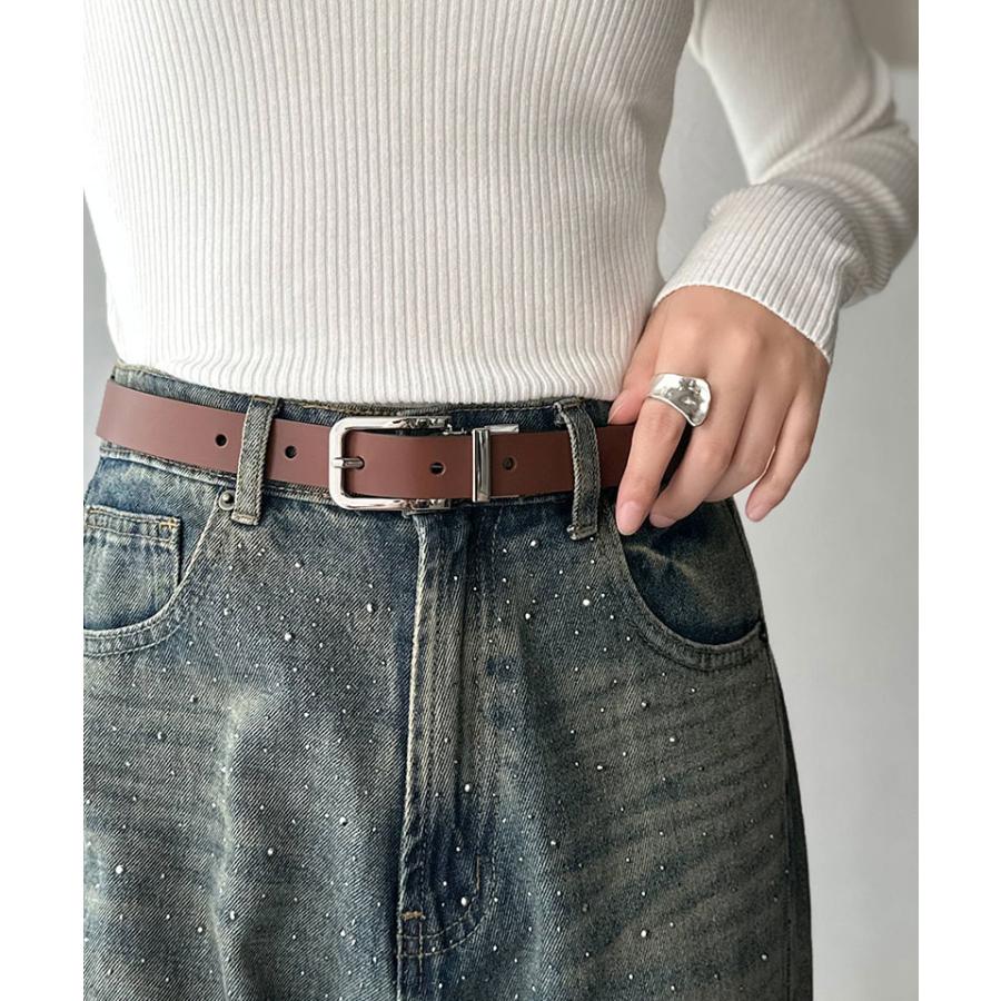 【 クラシカルエルフ classical elf 】 ベルト レディース レザーベルト 2WAY リバーシブル シンプル 高級感 牛床革 耐久性抜群 ベーシック | classicalelf | 08