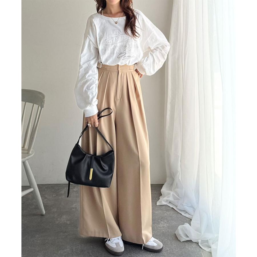 【 クラシカルエルフ classical elf 】 ショルダーバッグ レディース 斜めがけ 軽量 バッグ ソフトシュリンク シンプル キレイめ 上品見え ギャザー入り | classicalelf | 11