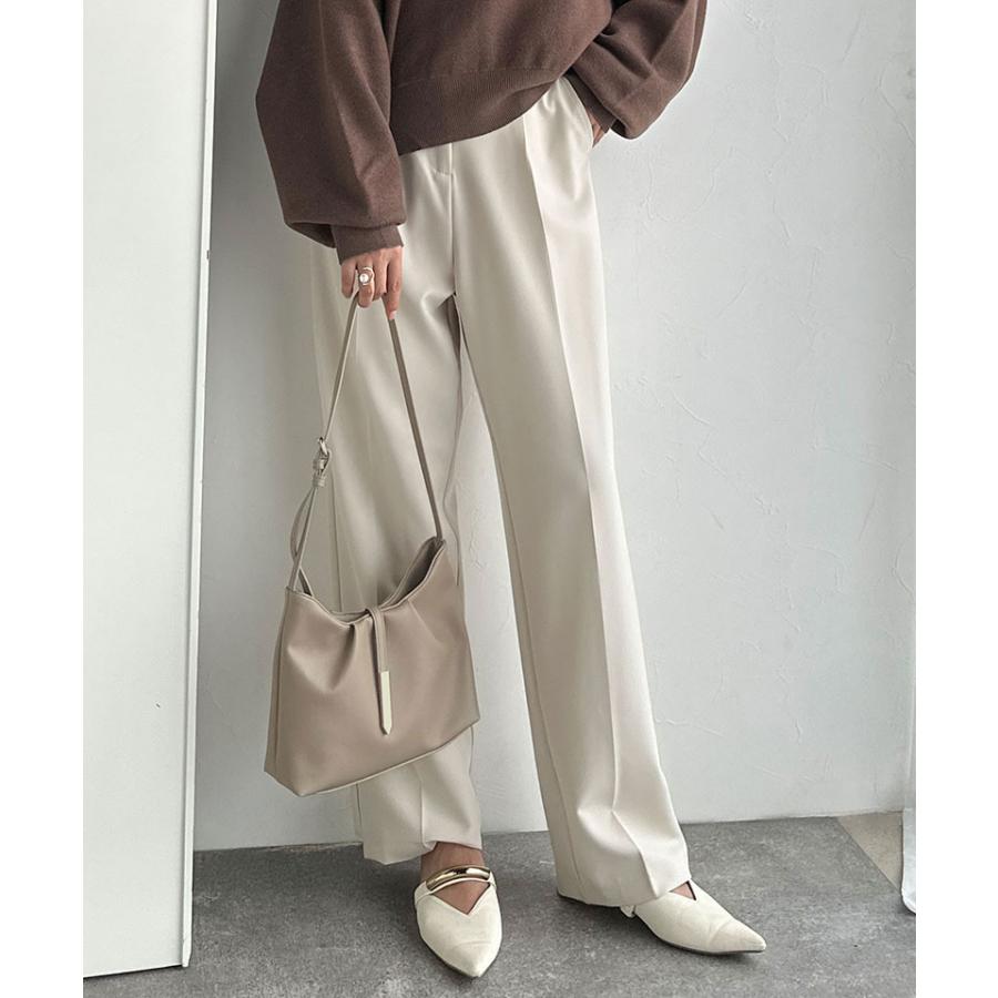 【 クラシカルエルフ classical elf 】 ショルダーバッグ レディース 斜めがけ 軽量 バッグ ソフトシュリンク シンプル キレイめ 上品見え ギャザー入り | classicalelf | 15