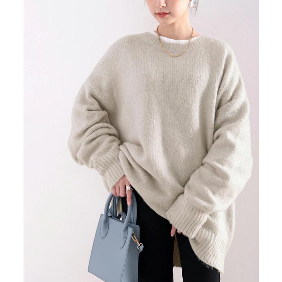 レディース メンズ トップス ニット カーディガン プルオーバー アウター 大きいサイズ 前後2way モチモチ ヤーン リバーシブル オーバーサイズ ゆっ | classicalelf | 03