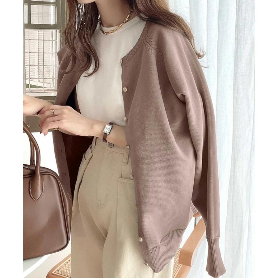 トップス カーディガン プルオーバー レディース 大きいサイズ オーバーサイズ ゆったり 軽量 バックボタン 前後2way 高見え ショート丈 男女兼用 ユ | classicalelf | 03