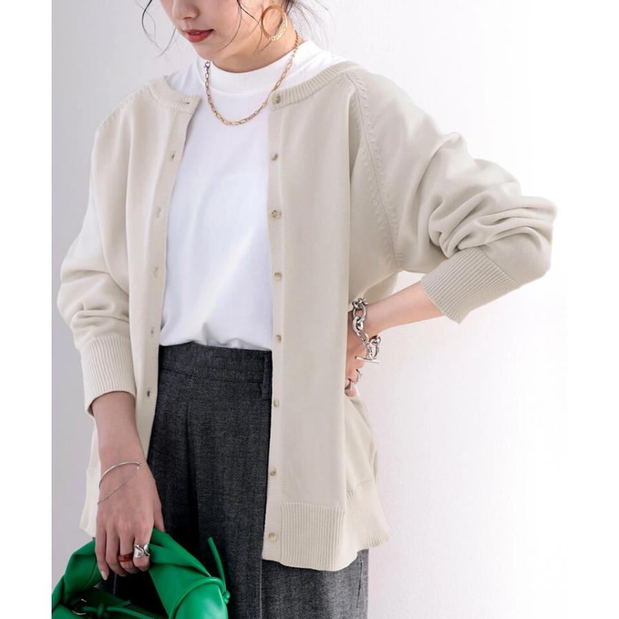 トップス カーディガン プルオーバー レディース 大きいサイズ オーバーサイズ ゆったり 軽量 バックボタン 前後2way 高見え ショート丈 男女兼用 ユ | classicalelf | 07