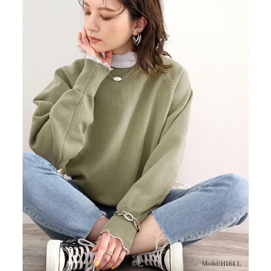 トップス カーディガン プルオーバー レディース 大きいサイズ オーバーサイズ ゆったり 軽量 バックボタン 前後2way 高見え ショート丈 男女兼用 ユ | classicalelf | 08