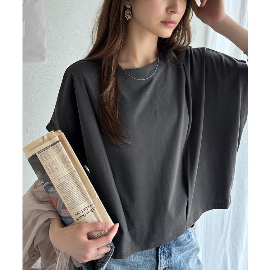 【 クラシカルエルフ classical elf 】 tシャツ レディース 半袖 トップス カットソー 接触冷感 涼しい 快適 シンプル 洗練 カジュアル きれいめ | classicalelf | 11