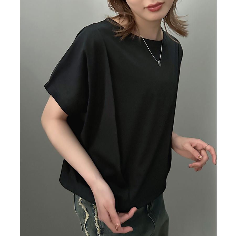 【 クラシカルエルフ classical elf 】 tシャツ レディース 半袖 トップス カットソー 接触冷感 涼しい 快適 シンプル 洗練 カジュアル きれいめ | classicalelf | 07
