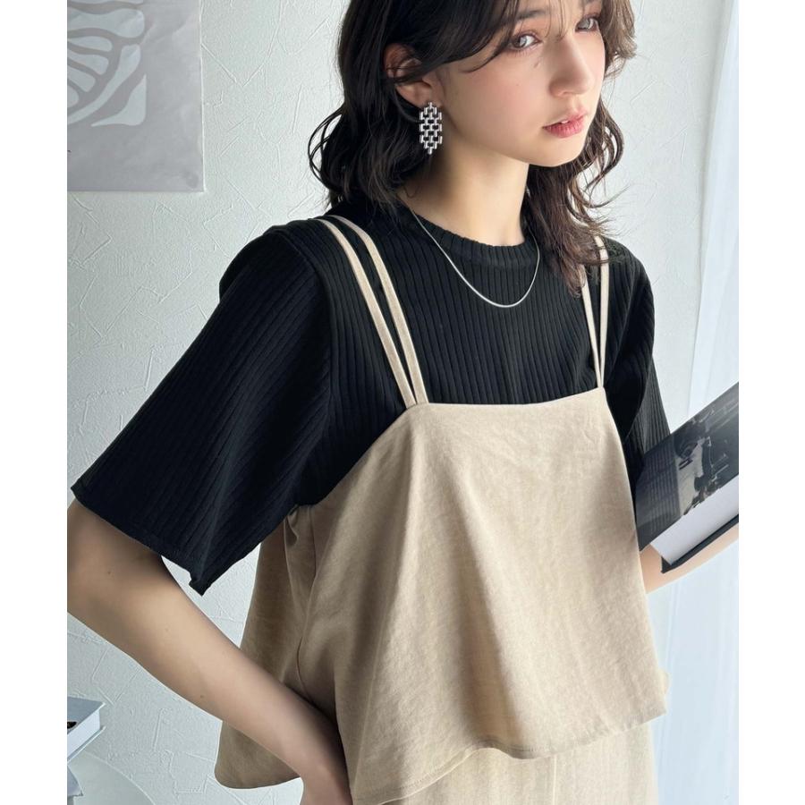 【 クラシカルエルフ classical elf 】 tシャツ レディース 半袖 カットソー クルーネック 半袖 5分袖 通気性 サマーニット | classicalelf | 03