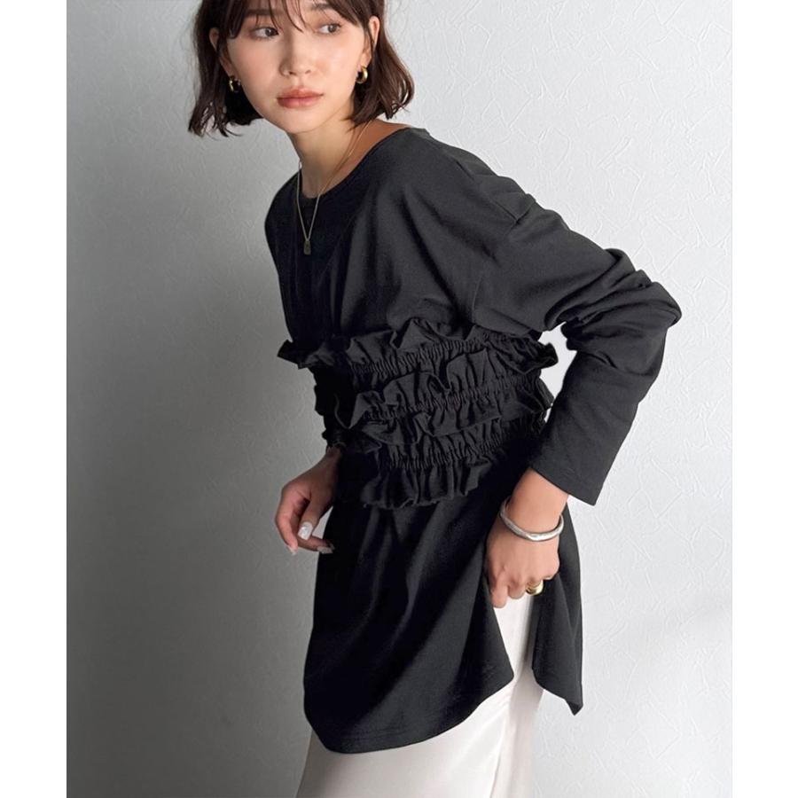 【 クラシカルエルフ classical elf 】 ロンt レディース ブランド トップス 取り外し 可能 フリル ビスチェ ベルト セット カットソートップス 長袖 | classicalelf | 06