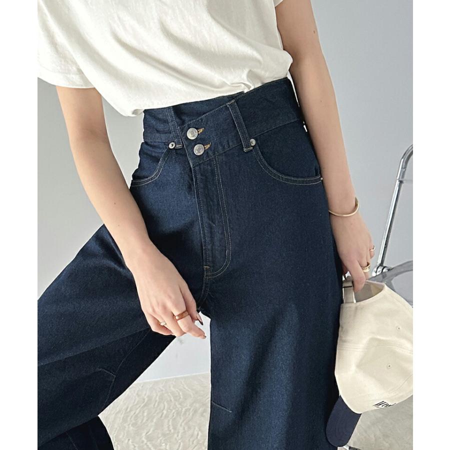 classicalelf ボトムス パンツ レディース コットン 100% アシメ