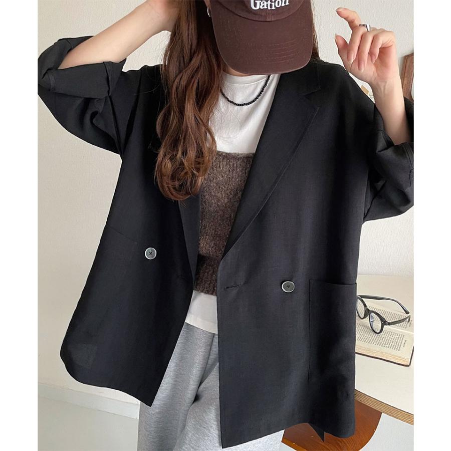 【 クラシカルエルフ classical elf 】 ジャケット アウター テーラードジャケット レディース ジャケット ダブルジャケット ドルマンスリーブ | classicalelf | 02