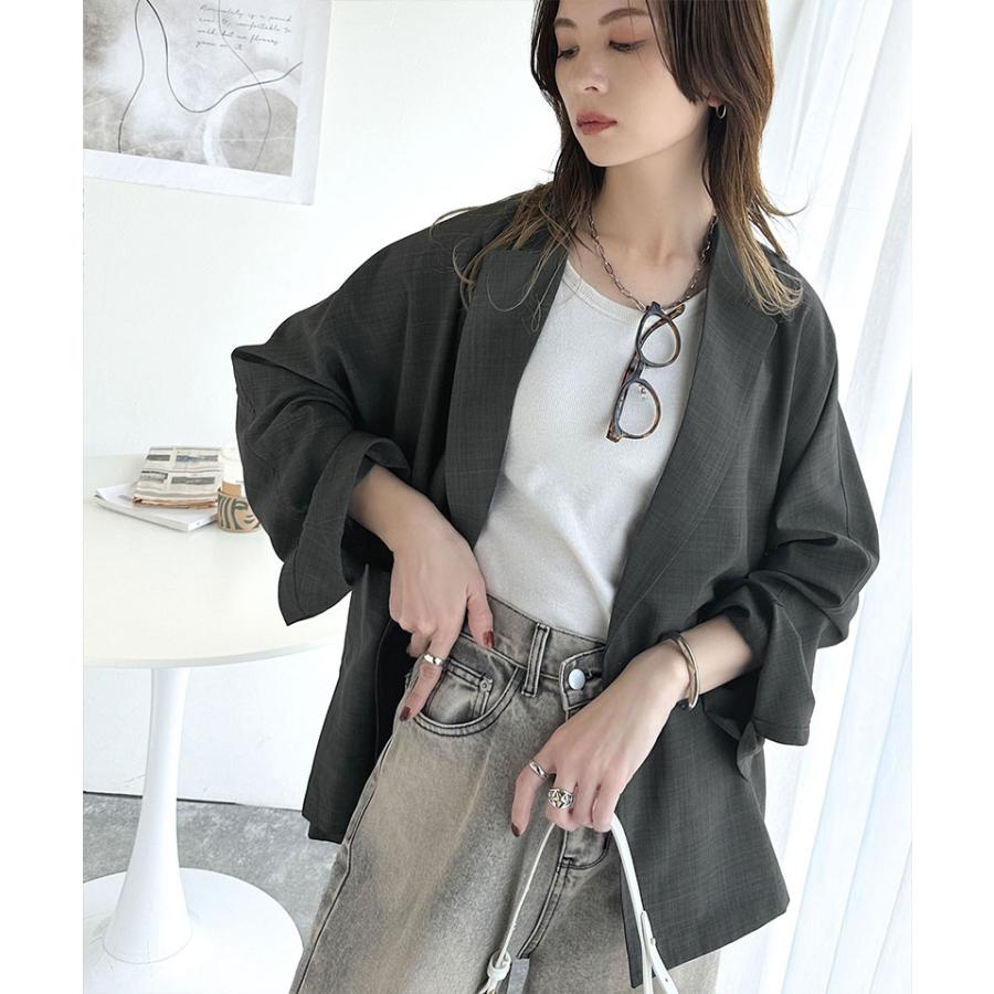 【 クラシカルエルフ classical elf 】 ジャケット アウター テーラードジャケット レディース ジャケット ダブルジャケット ドルマンスリーブ | classicalelf | 05