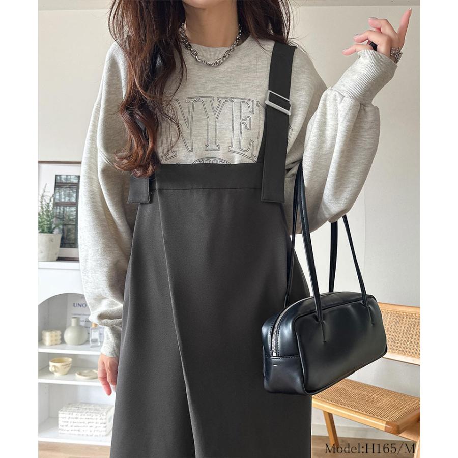 【 クラシカルエルフ classical elf 】 オールインワン サロペット レディース 着回し自在 2way 仕様 デザイン ベルト ラップ サロペ セットアップ可能 | classicalelf | 10