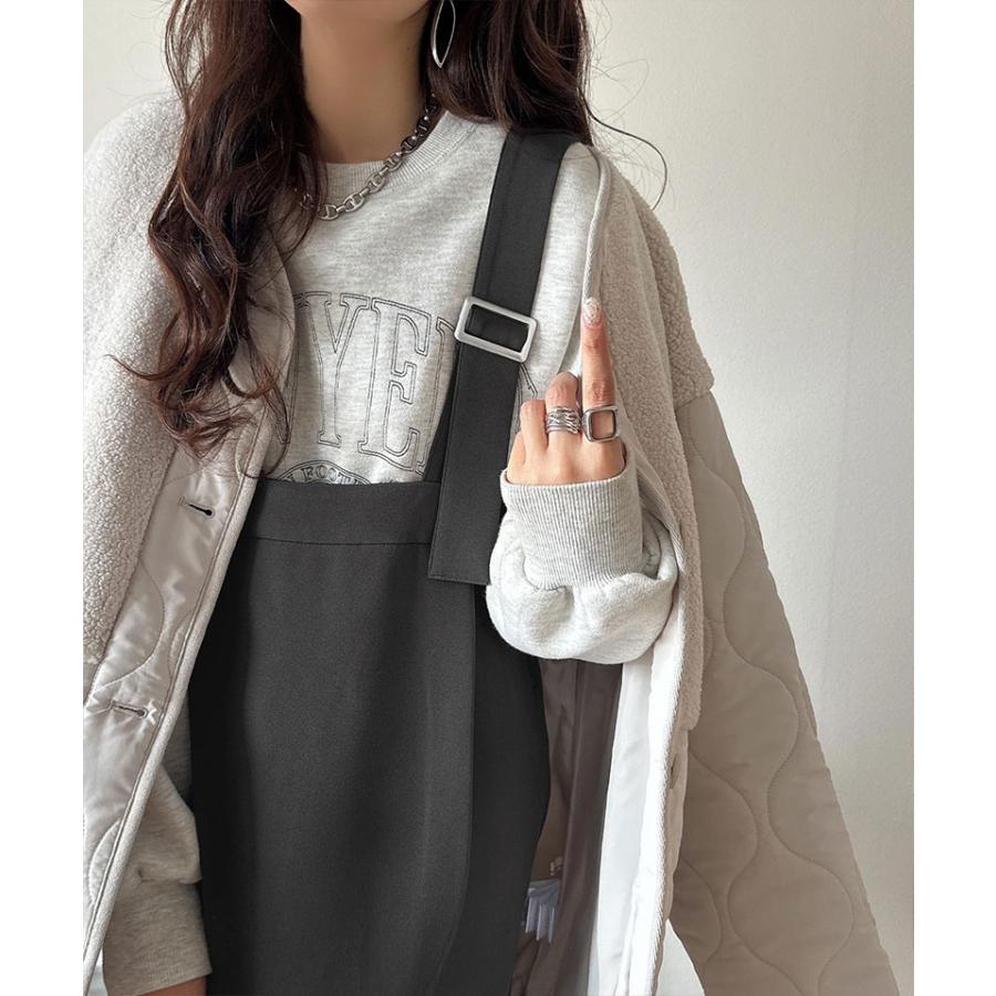 【 クラシカルエルフ classical elf 】 オールインワン サロペット レディース 着回し自在 2way 仕様 デザイン ベルト ラップ サロペ セットアップ可能 | classicalelf | 11