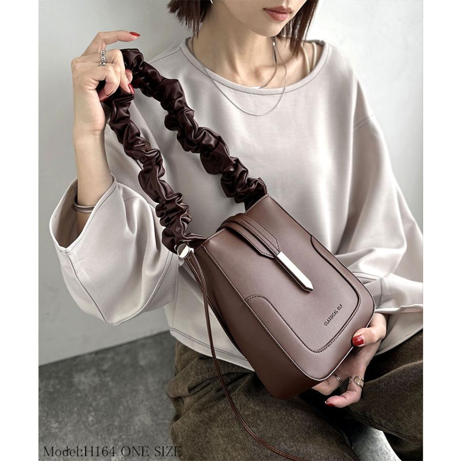 【 クラシカルエルフ classical elf 】 バッグ ショルダーバッグ レディース ドロース ハンドル フェイクレザー 2way ショルダー | classicalelf | 12