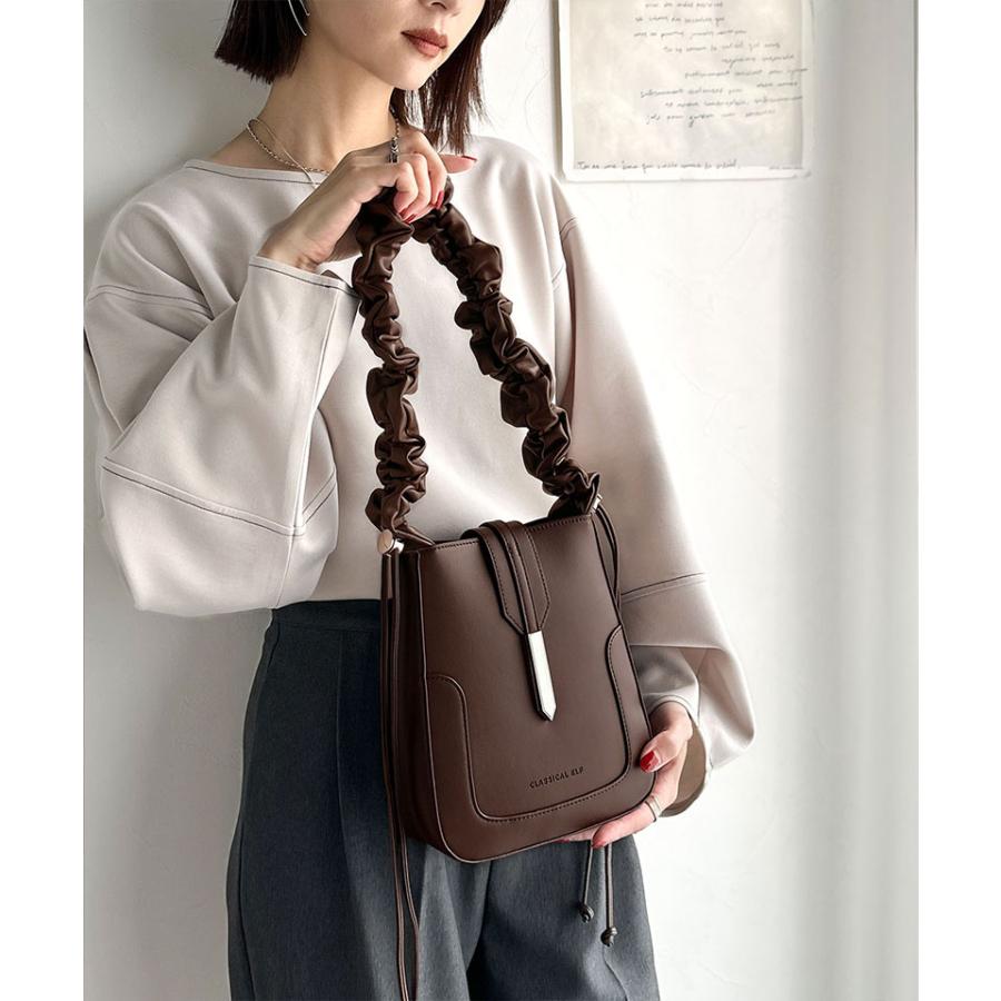 【 クラシカルエルフ classical elf 】 バッグ ショルダーバッグ レディース ドロース ハンドル フェイクレザー 2way ショルダー | classicalelf | 15