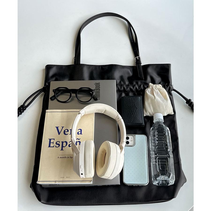 【 クラシカルエルフ classical elf 】バッグ トートバッグ レディース フェイクレザー ビッグトートバッグ 巾着型 大容量 きちんと感 可愛らしい 通勤 | classicalelf | 12