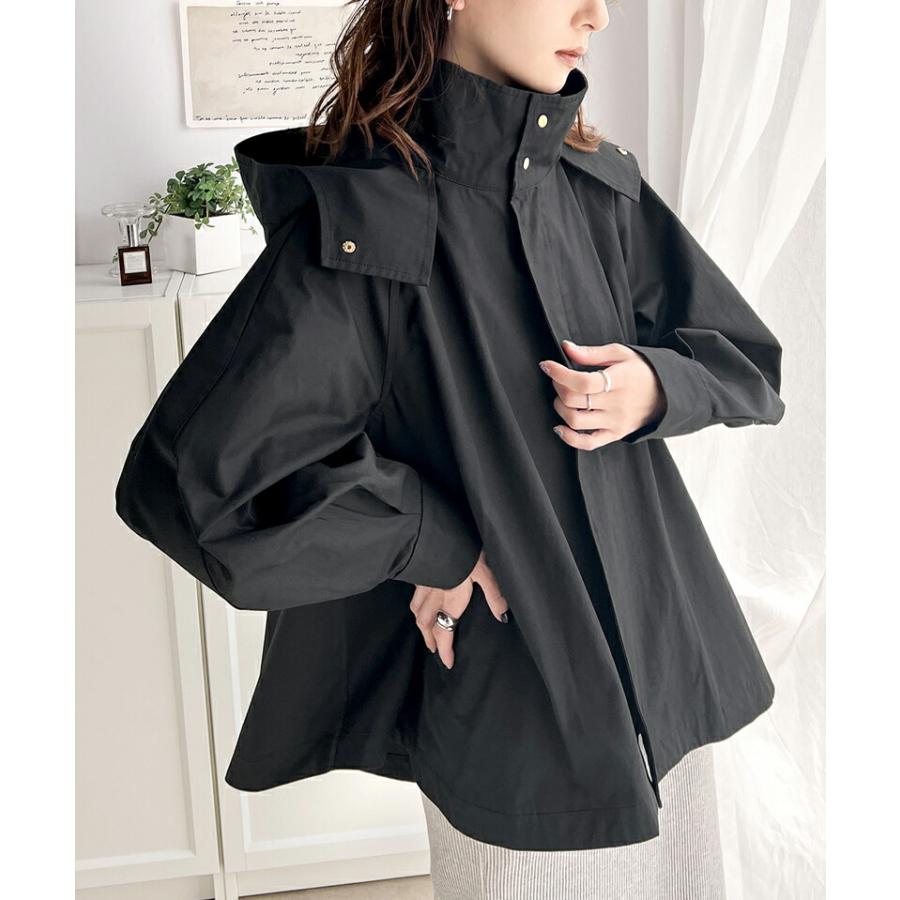 アウター ジャケット レディース スタンド カラー マウンテンパーカー ビッグシルエット レイヤードコーデ アウトドア 旅行 デイリー 羽織り | classicalelf | 11