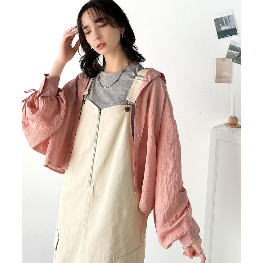 ジャンパースカート レデイース 綿 100％ 配色 ステッチ ロング | classicalelf | 06