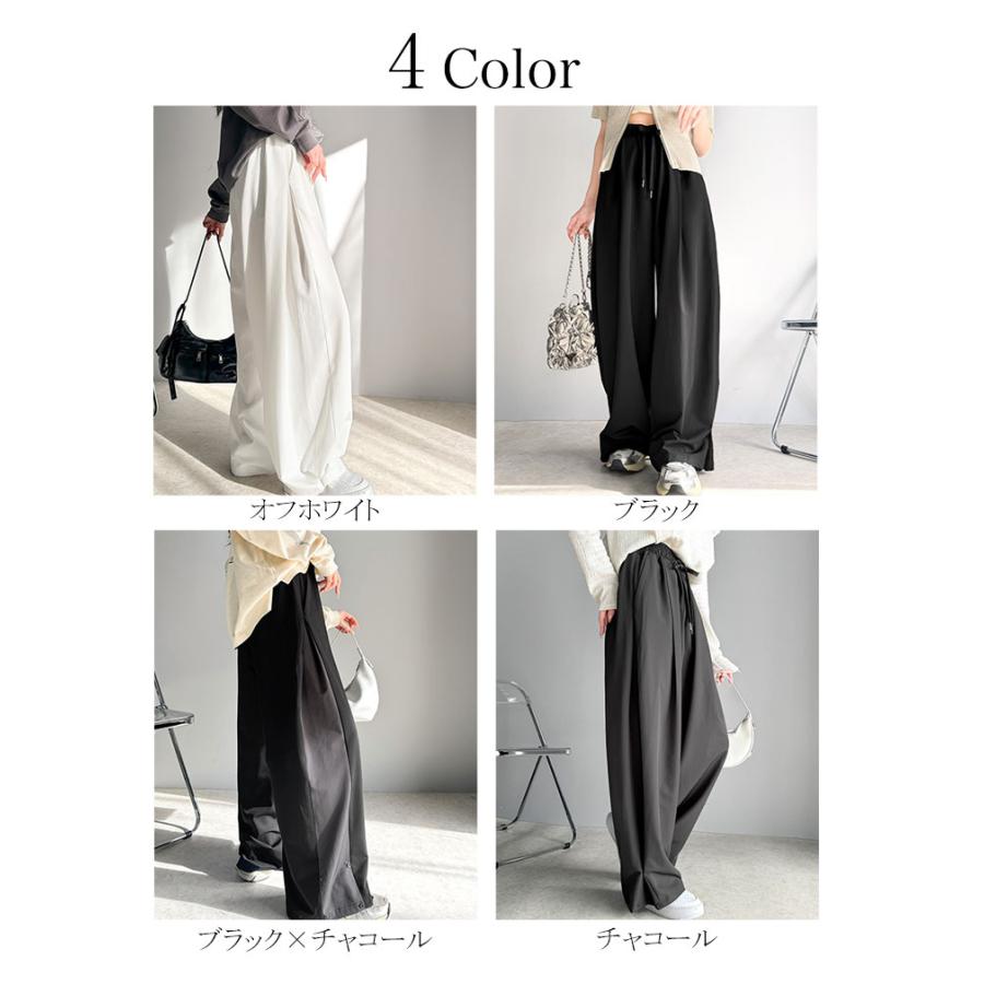 ボトムス パンツ レディース イージーパンツ ストレッチ素材 スタイリッシュ 楽ちん アクティブ ウエストゴム仕様 カジュアル 綺麗め ラクラク | classicalelf | 01