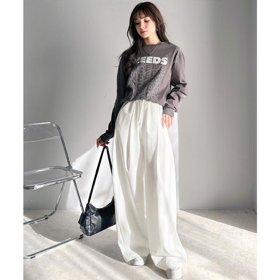 ボトムス パンツ レディース イージーパンツ ストレッチ素材 スタイリッシュ 楽ちん アクティブ ウエストゴム仕様 カジュアル 綺麗め ラクラク | classicalelf | 03