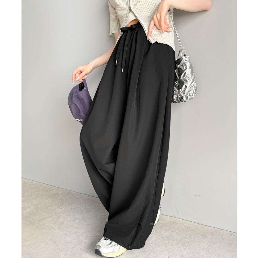 ボトムス パンツ レディース イージーパンツ ストレッチ素材 スタイリッシュ 楽ちん アクティブ ウエストゴム仕様 カジュアル 綺麗め ラクラク | classicalelf | 08