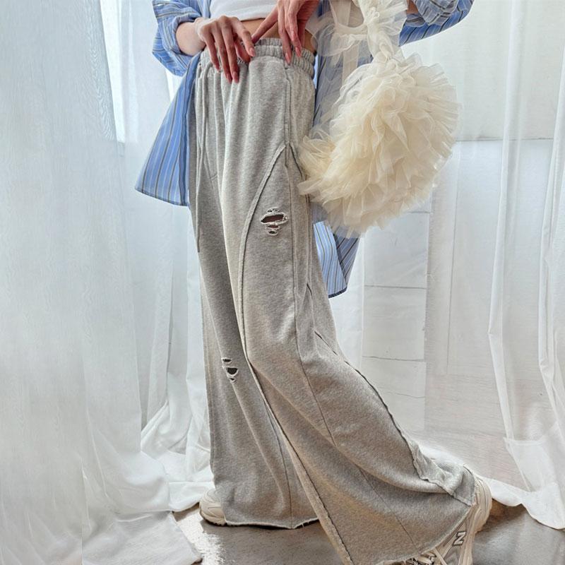classicalelf ボトムス パンツ レディース ワイドパンツ 裏毛