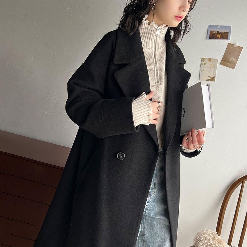 classicalelf アウター コート レディース ウール ライク メルトン