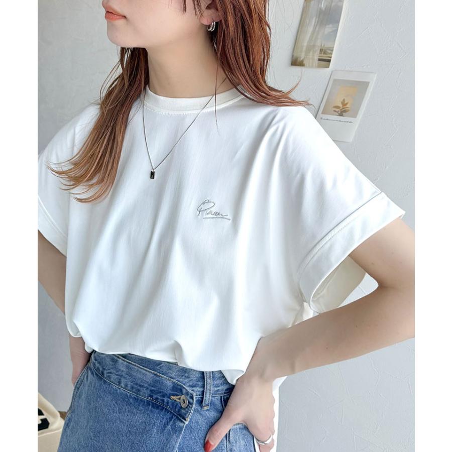 【 クラシカルエルフ classical elf 】 tシャツ レディース 半袖 トップス カットソー UVカット 接触冷感 遮熱機能 ひんやり 半袖トップス 涼しい | classicalelf | 03
