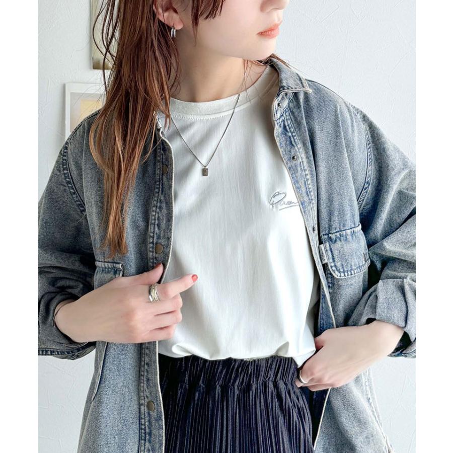 【 クラシカルエルフ classical elf 】 tシャツ レディース 半袖 トップス カットソー UVカット 接触冷感 遮熱機能 ひんやり 半袖トップス 涼しい | classicalelf | 05