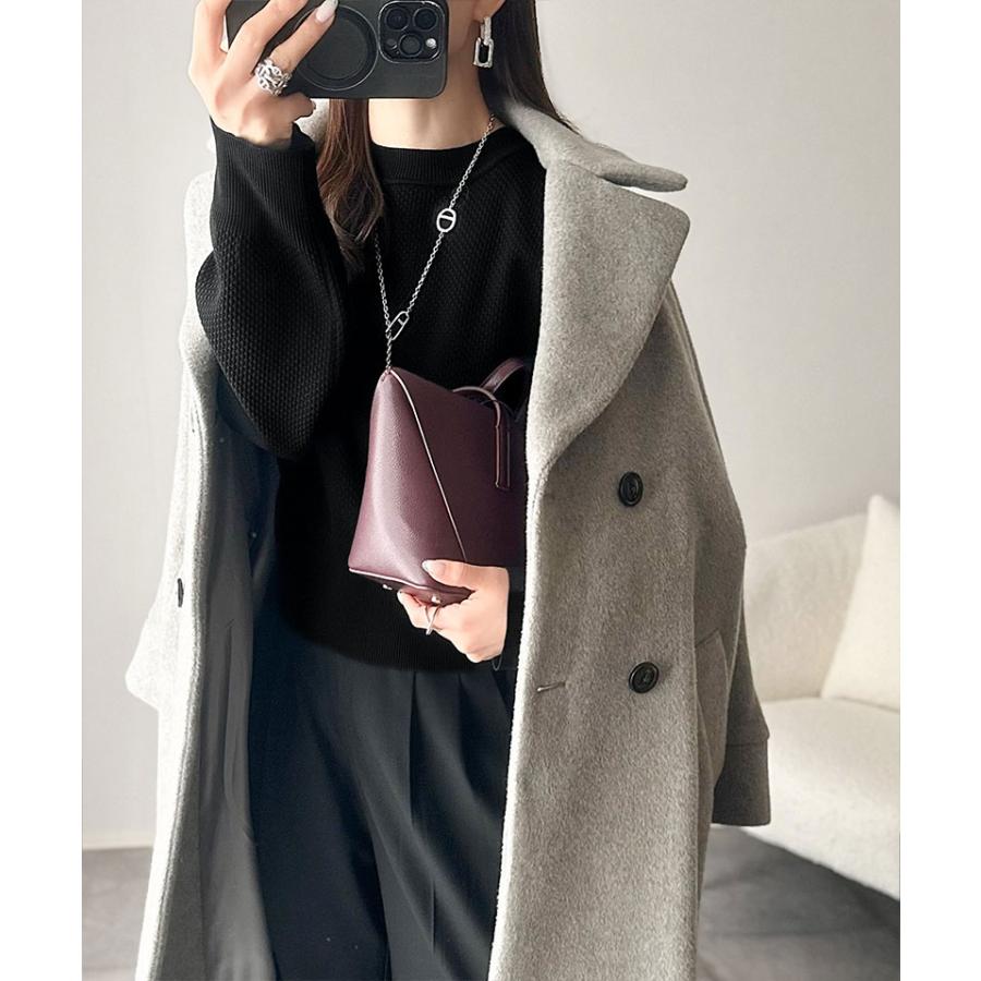 【 クラシカルエルフ classical elf 】トップス ニット セーター 立体感のある 太リブ 上品映え 長袖 ボーダー 着回し デイリー 華奢見え | classicalelf | 10