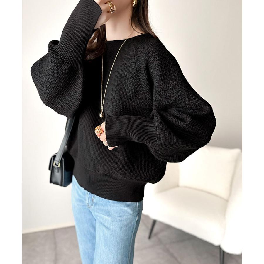 【 クラシカルエルフ classical elf 】 トップス カーディガン レディース ラグランニット ゆったりシルエット 前後2way 抜け感 華奢見え | classicalelf | 06