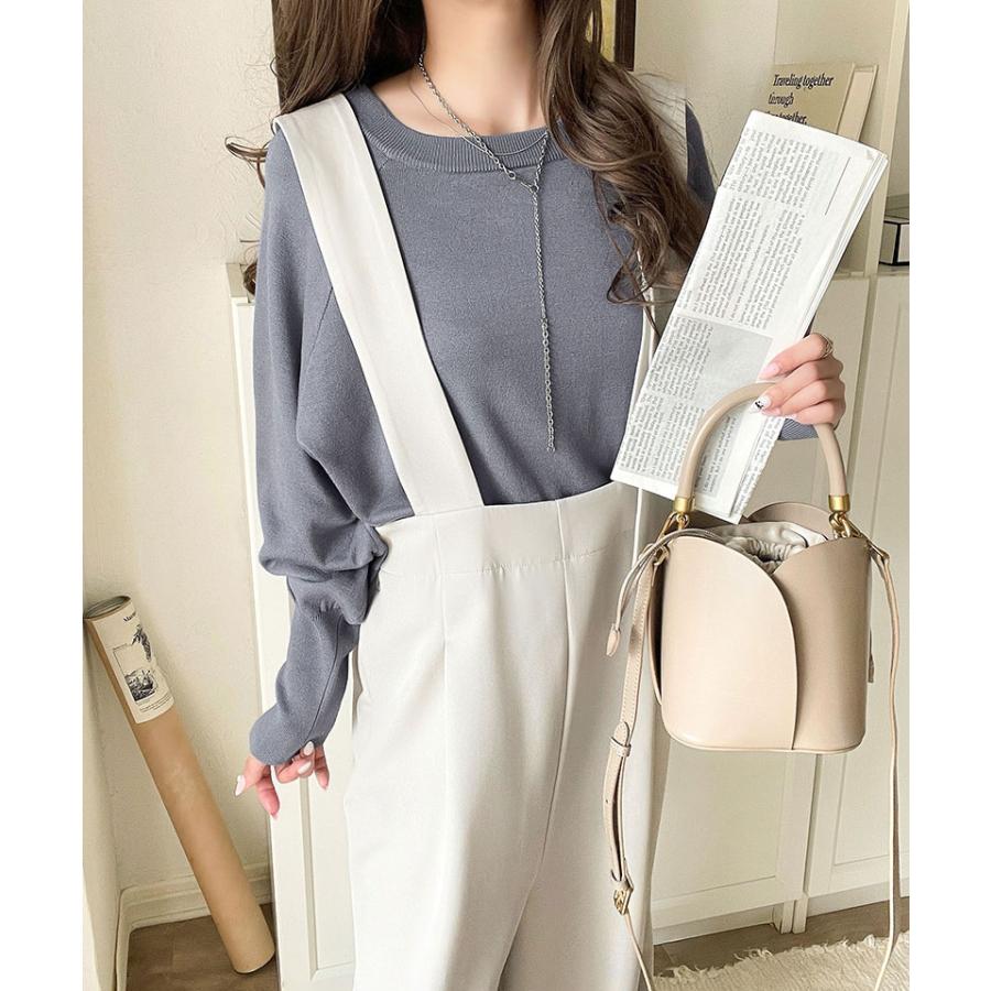 【 クラシカルエルフ classical elf 】 トップス ニット レディース ヘンリーネック ラグランスリーブ 前後2way カジュアル シンプル モード | classicalelf | 15