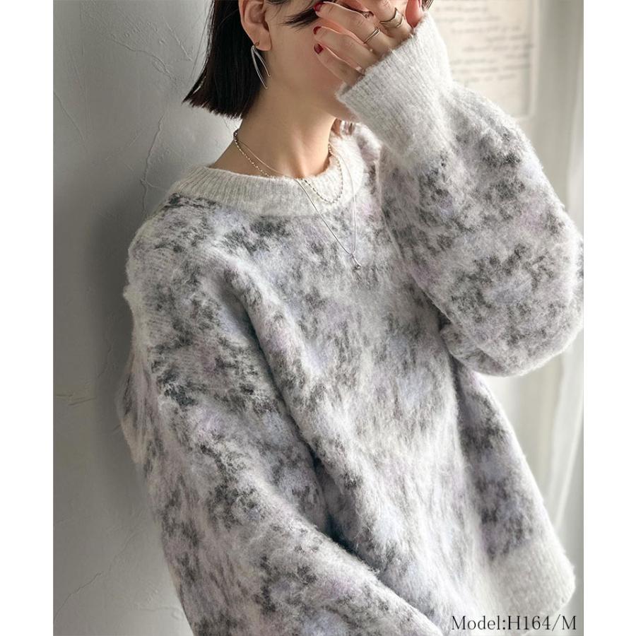 【 クラシカルエルフ classical elf 】ニット レディース 長袖 トップス ヴィンテージライク 上級見え アンティーク ラグ モチーフ柄 プルオーバー | classicalelf | 05