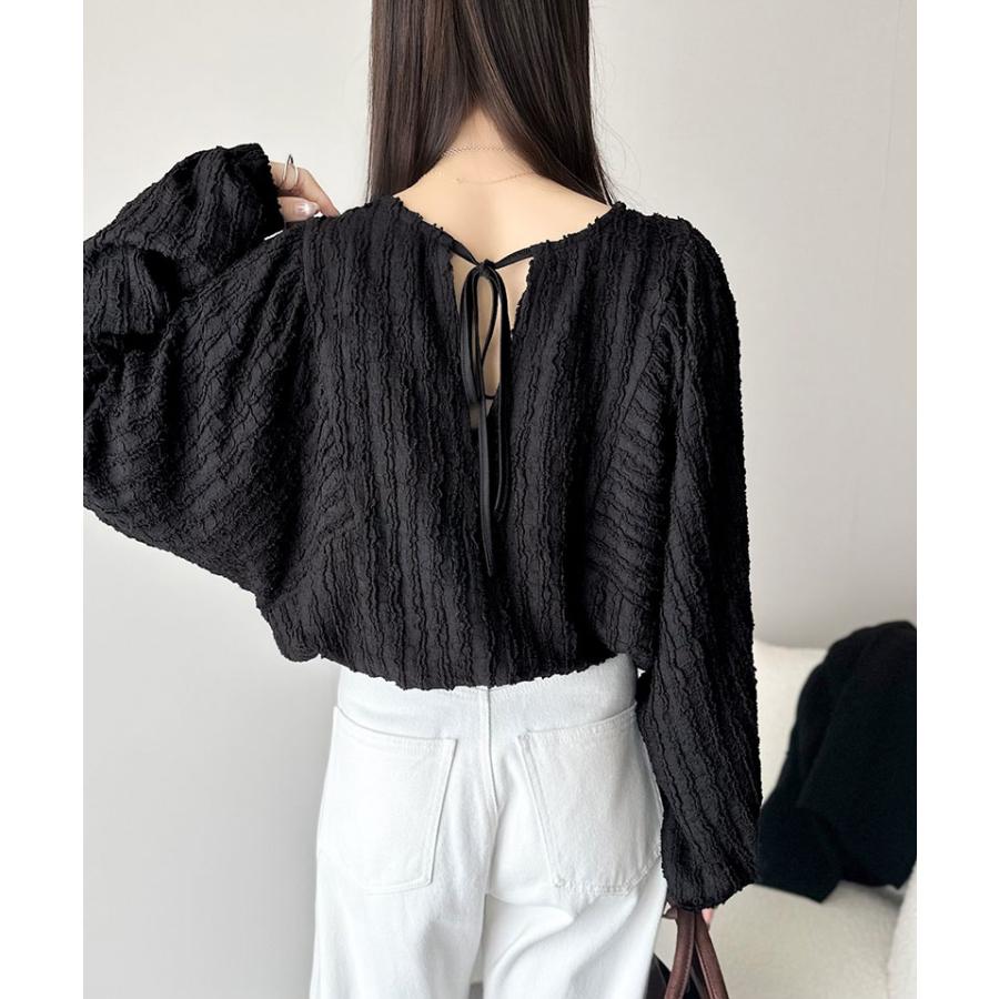 【 クラシカルエルフ classical elf 】 トップス ブラウス レディース チュニック 前後2way ジャガード 高見え 体型カバー 上品 高級感 | classicalelf | 07