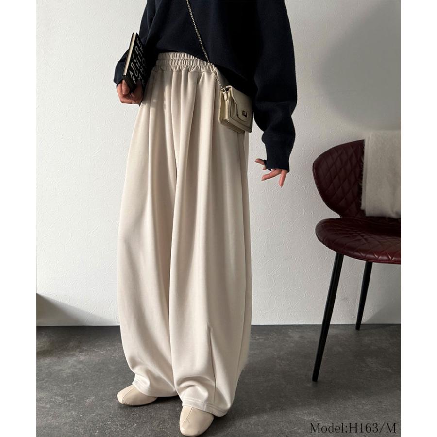 【 クラシカルエルフ classical elf 】ボトムス レディース パンツ レディース シンプルコーデ ダンボール イージー カーブパンツ ロングシーズン 着回し | classicalelf | 11